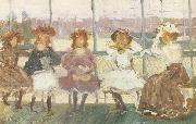 Maurice Prendergast Evening on a Pleasure Boat oil painting